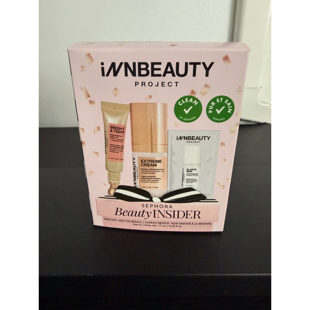 Innbeauty Project Sephora Beauty Insider Birthday Gift Set Skincare Trio New